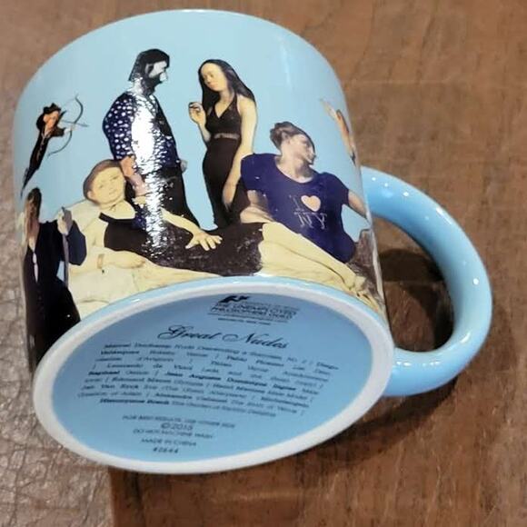 2015 The Unemployed Philosophers Guild GREAT NUDES Coffee Tea Mug - Picture 6 of 13